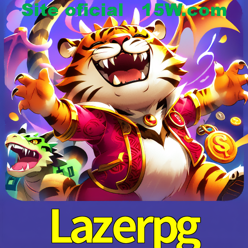 Imagem promocional da Lazerpg mostrando a plataforma e suas vantagens